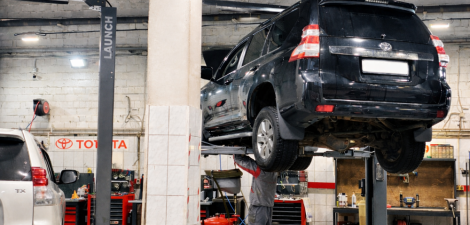 Замена и обслуживание системы KDSS на Toyota Land Cruiser Prado 150 (2015 г)