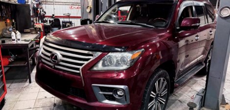 LX570 2010: неисправен генератор - замена диодного моста