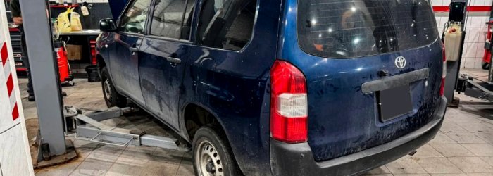 Toyota Succeed 2017 года (240 000 км) - промывка системы охлаждения
