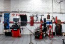 Пост шиномонтажа в Тойота сервис Лиговский