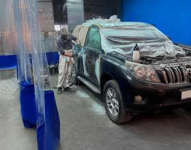 Малярно-кузовные работы в профильном сервисном центре в Санкт-Петербурге