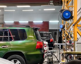 Качественная покраска автомобилей Тойота в центре малярно - кузовных работ RRV в Санкт-Петербурге